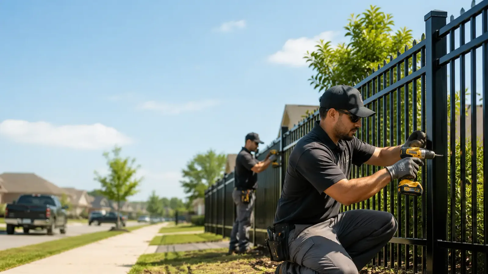 Metal Fence Installation in Baldwin, NY